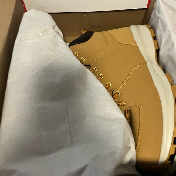 Nike Manoa Leather Men's Boots Haystack/Velvet Brown/Haystack size 13 - Picture 3 of 8